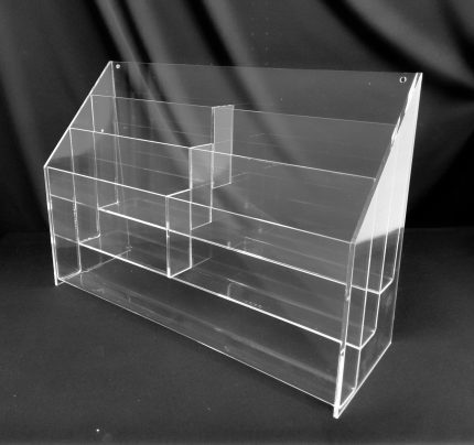 SIX POCKET THREE TIER BROCHURE HOLDER 8½”W X 11"H