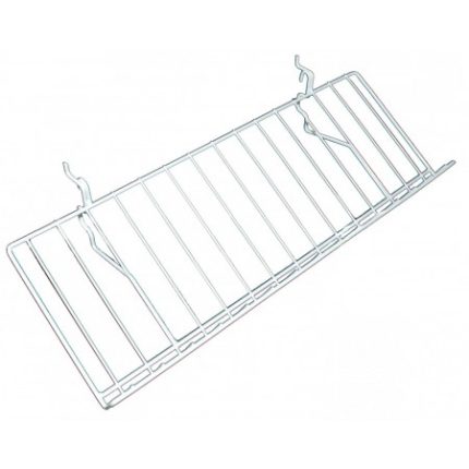 SLANTED WIRE SHELF MULTI-PURPOSE