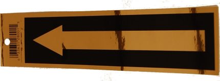 ADHESIVE INFORMATION SIGN