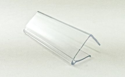 WOOD SHELF SIGN HOLDER