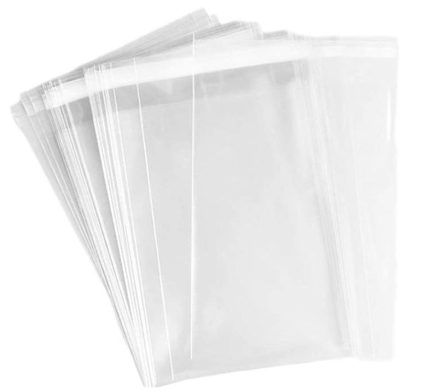 SELF SEAL T-SHIRT BAG 11X15