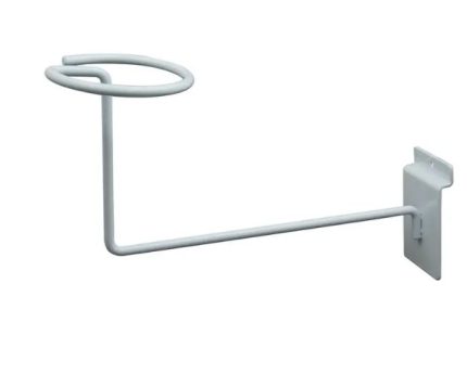 SLATWALL MILLINERY DISPLAY WHITE