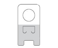 HANG TAB ROUND HOLE