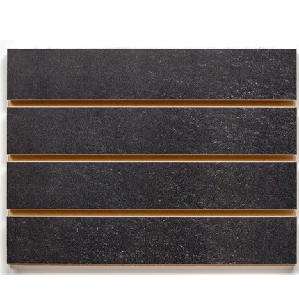 BLACK SLATE MELAMINE SLATWALL 4’H X 8’L