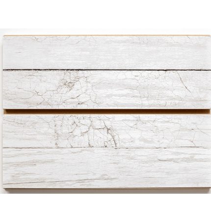 PATINA WHITE MELAMINE SLATWALL 4’H X 8’L