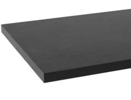 MELAMINE SHELF BLACK