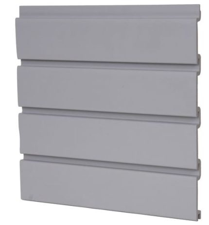 GRAY PVC SLATWALL 12X48