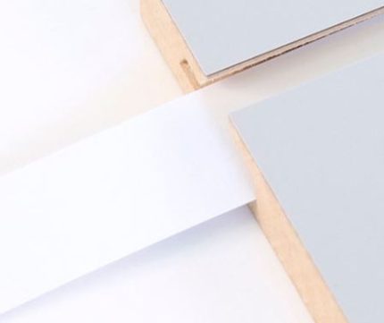 VINYL SLATWALL INSERT WHITE