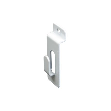 WHITE SLATWALL  PICTURE HOOK