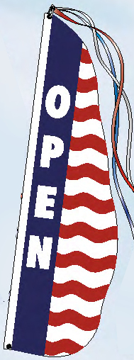 FEATHER DANCER FLAG OPEN KIT