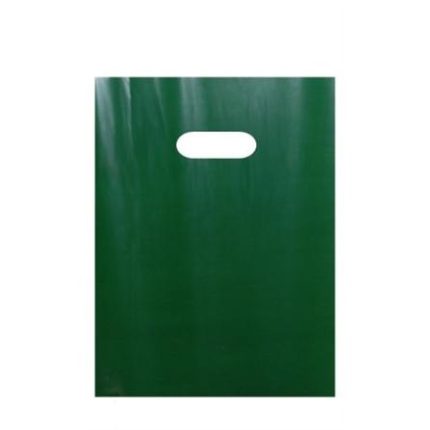 PATCH HANDLE BAG 20X20 GREEN
