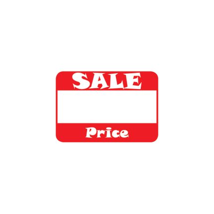 ADHESIVE SQUARE SALE TAG