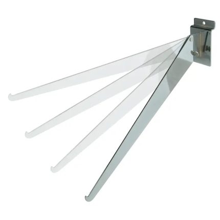 12" SLATWALL ADJUSTABLE SHELF BRACKET