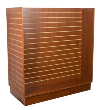 GONDOLA SLATWALL MERCHANDISER CHERRY