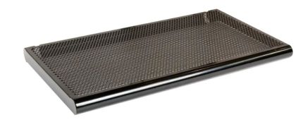 BULLNOSE METAL SHELF BLACK