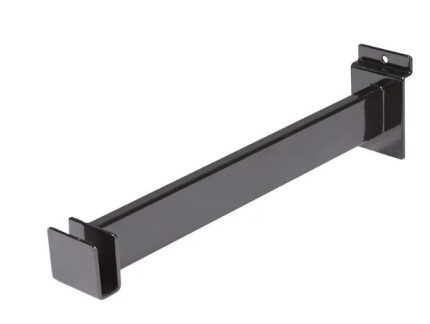 RECTANGULAR RAIL BRACKET BLACK