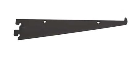 KNIFE EDGE SHELF BRACKET BLACK