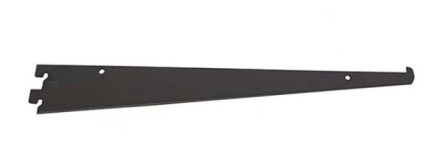 KNIFE EDGE SHELF BRACKET BLACK